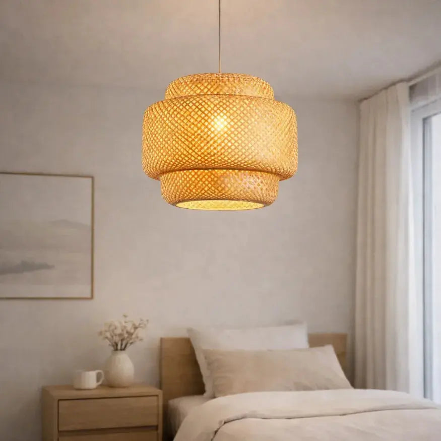 Suspension naturelle en bambou Ø 30 cm | Nomi NORDSIA