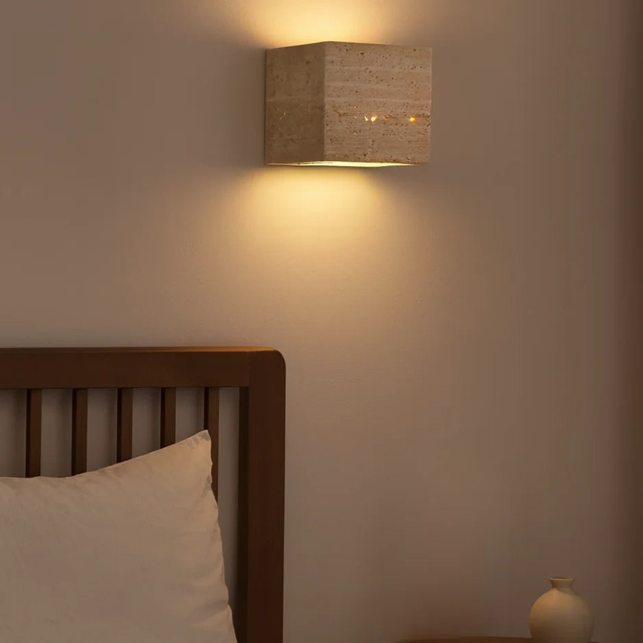 Applique murale en Travertin | Horten