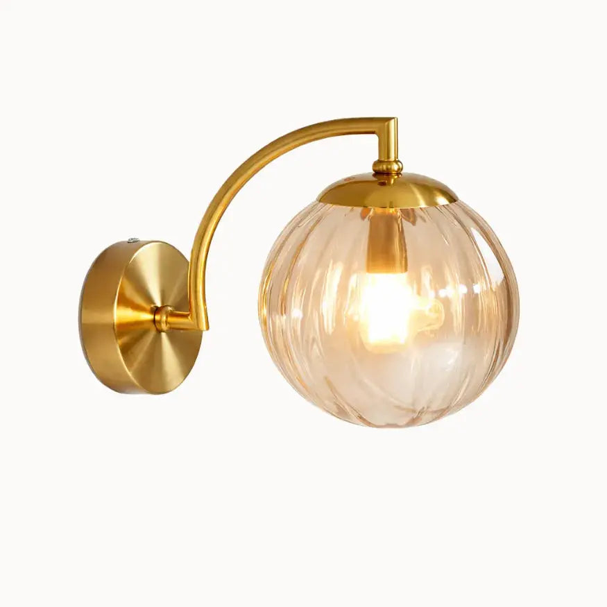 Applique murale design en Métal & Verre | Sélune NORDSIA