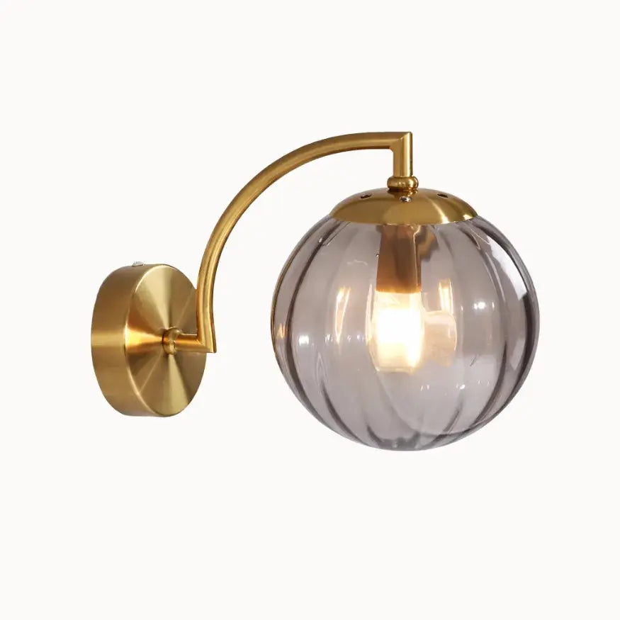 Applique murale design en Métal & Verre | Sélune NORDSIA