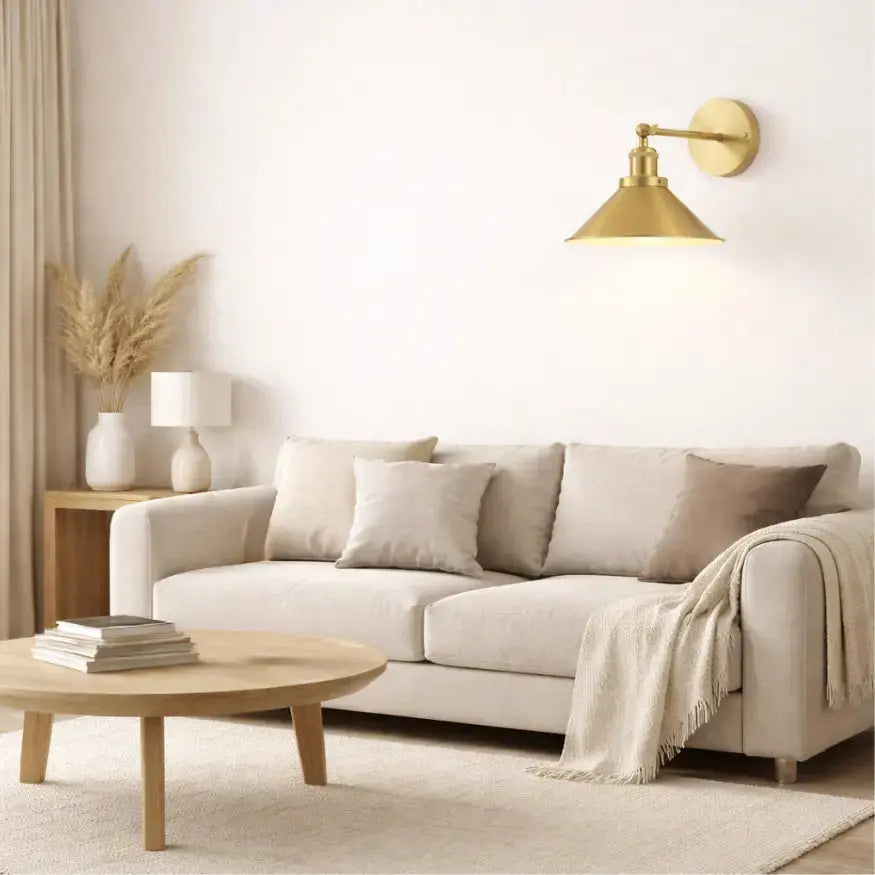 Applique murale orientable design rétro en Laiton | Viggo NORDSIA