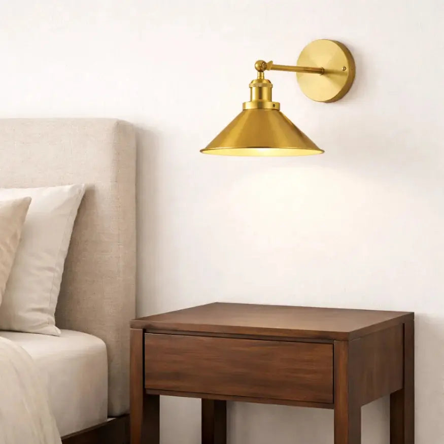 Applique murale orientable design rétro en Laiton | Viggo NORDSIA