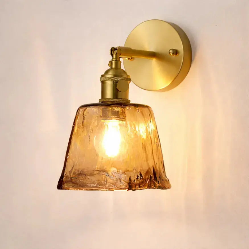 Applique murale design en Verre ambré | Fenra NORDSIA