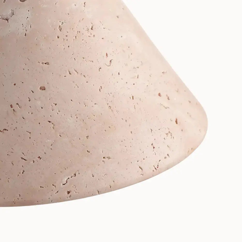 Applique murale design scandinave en travertin & bois | Lyra NORDSIA