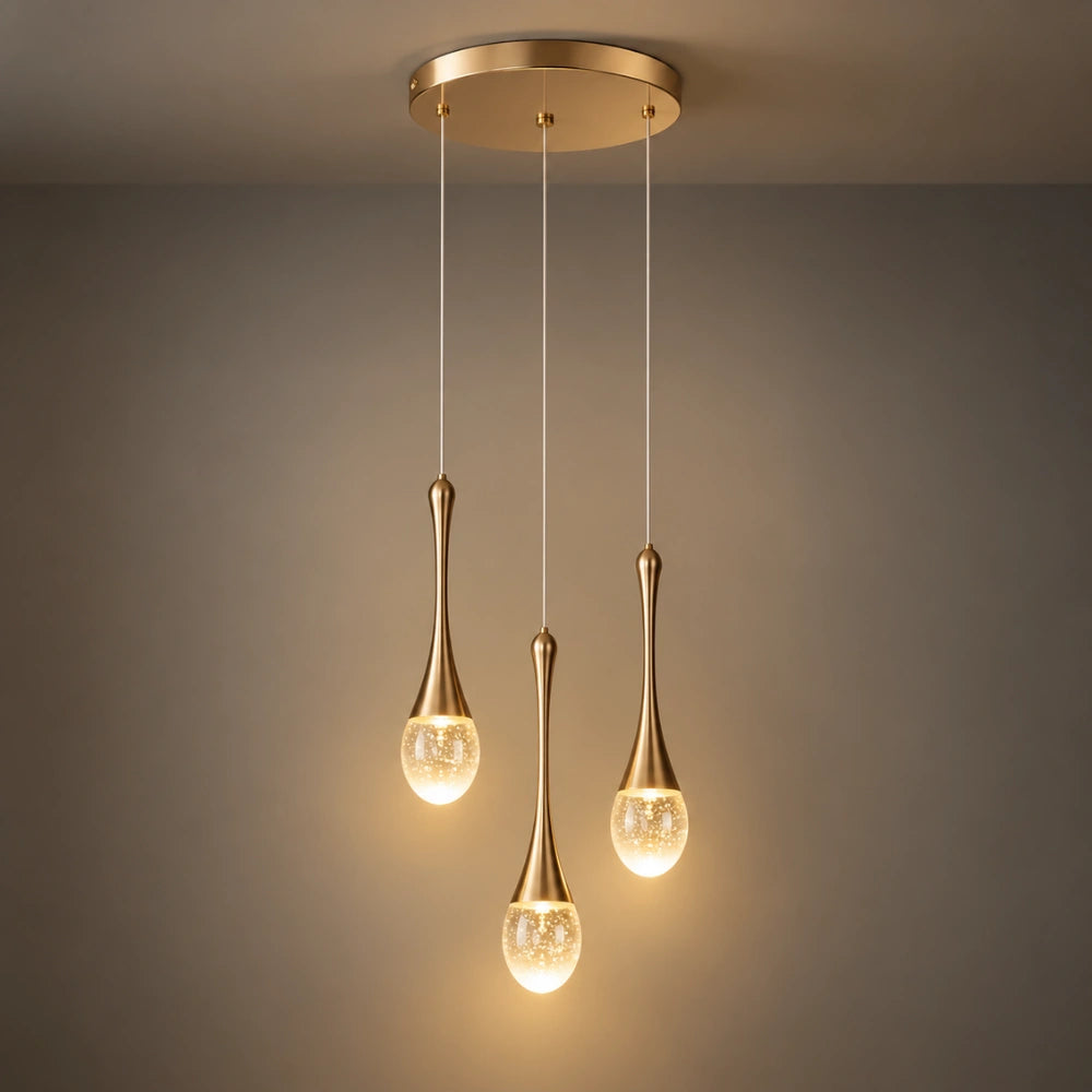 Suspension moderne en cristal | Aysel