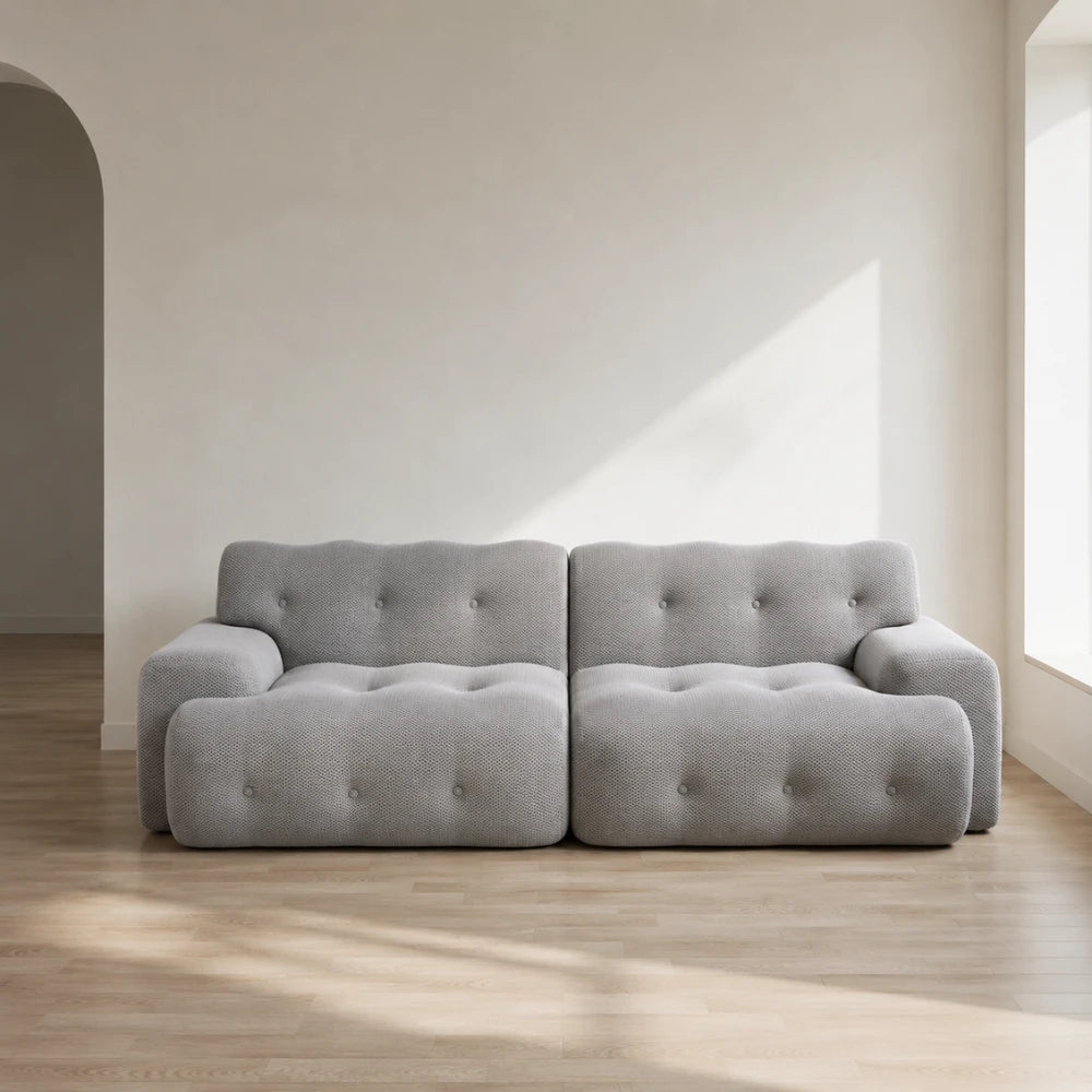 Canapé scandinave ergonomique en maille 3D | Selma