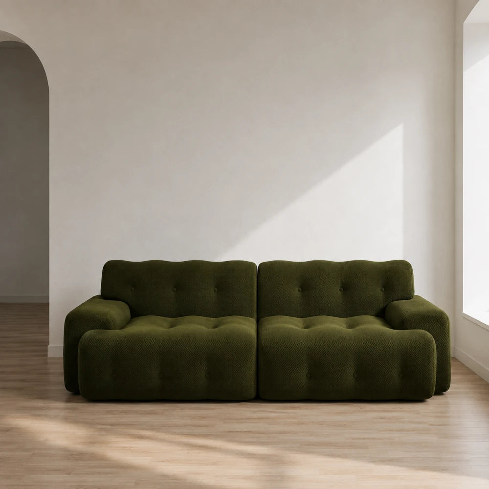 Canapé scandinave ergonomique en maille 3D | Selma