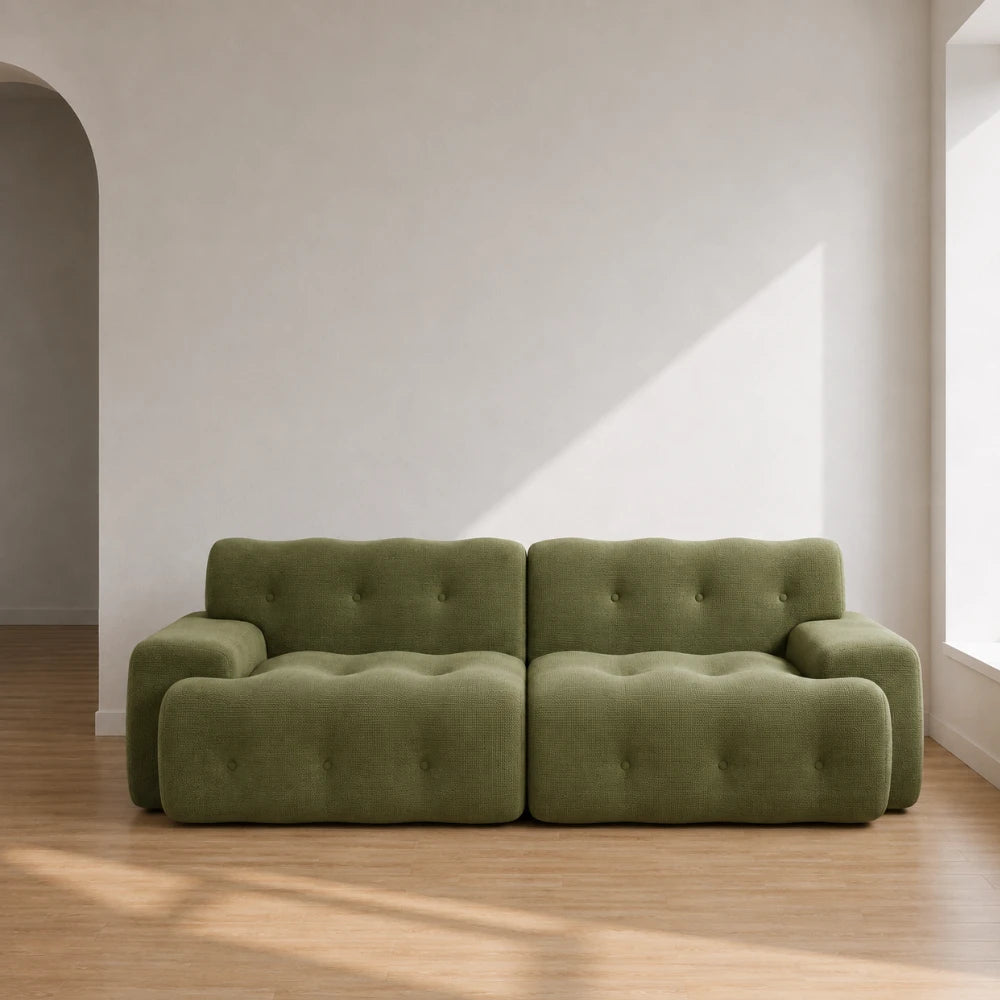 Canapé scandinave ergonomique en maille 3D | Selma