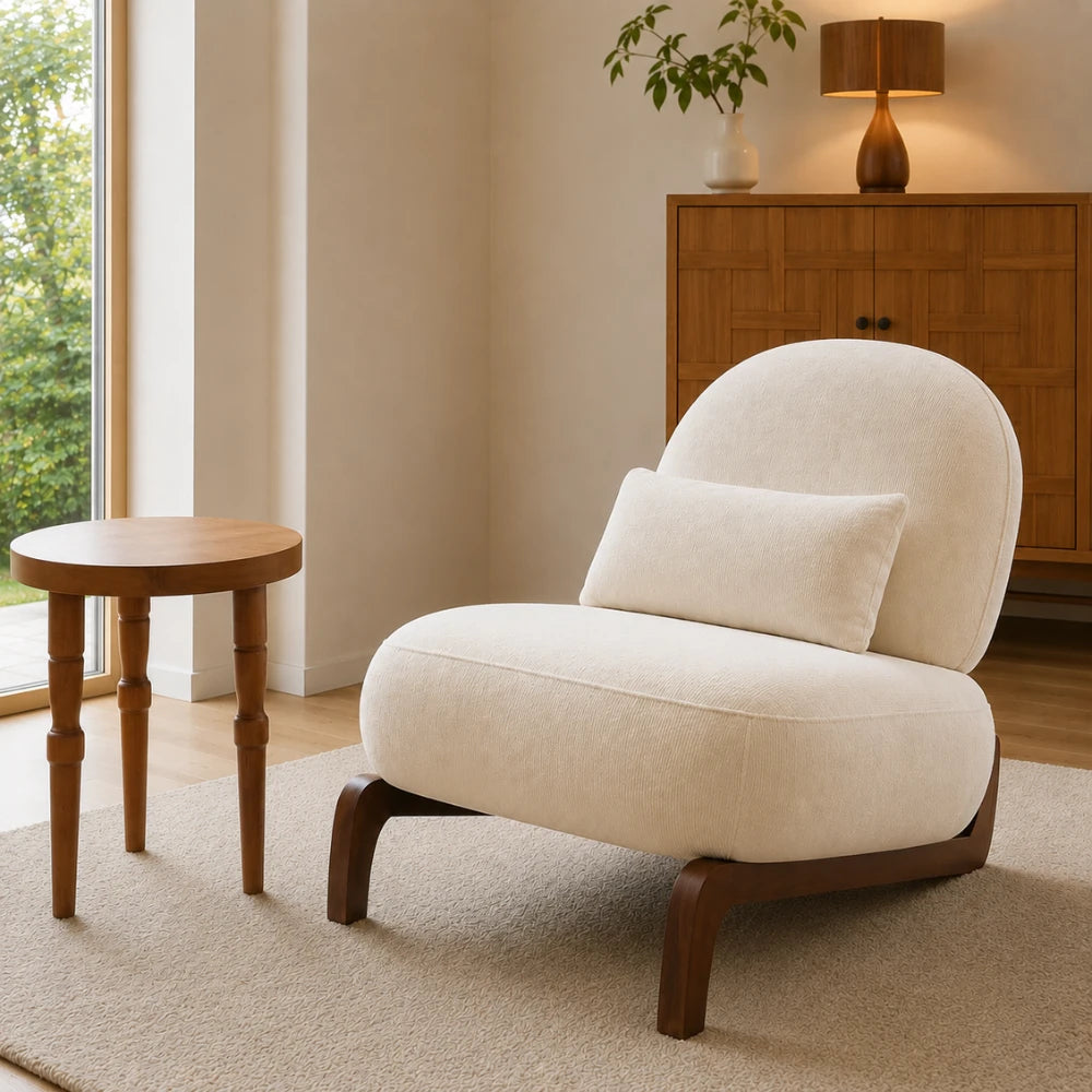 Fauteuil d’appoint lounge design rétro | ALVAR