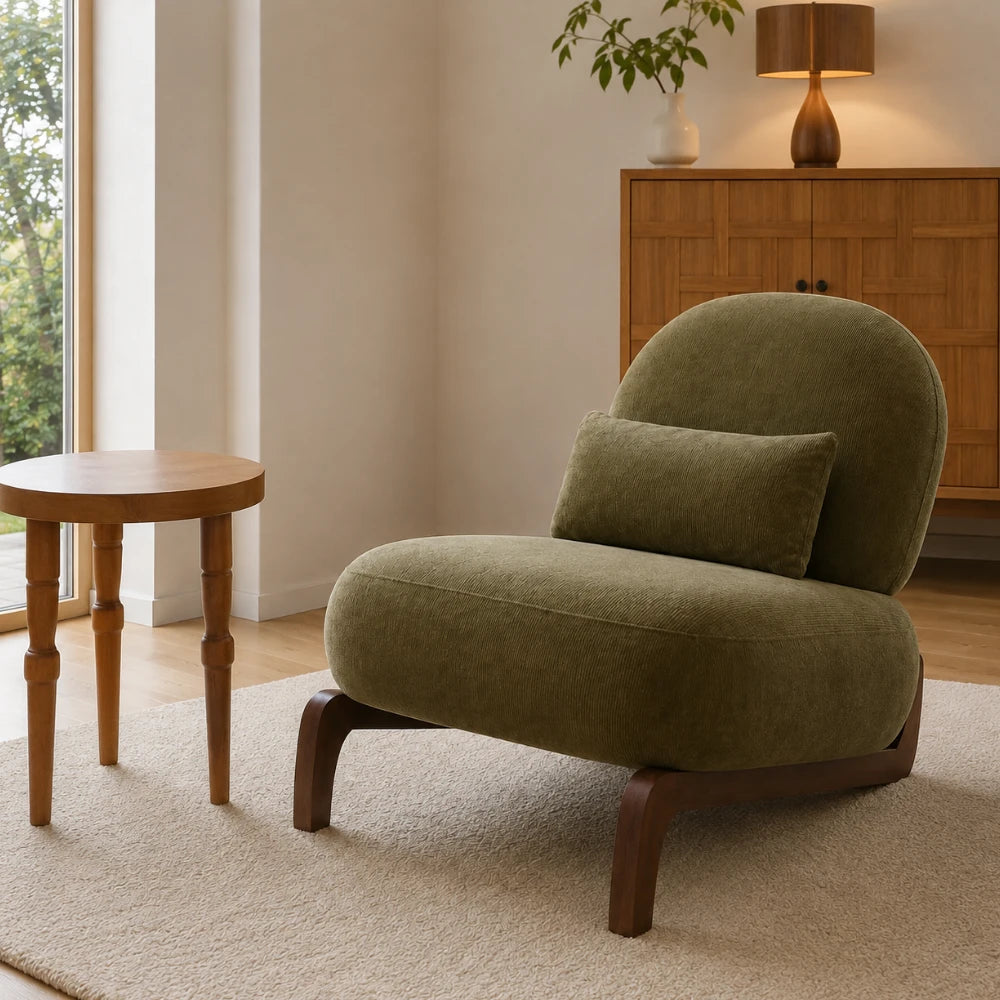 Fauteuil d’appoint lounge design rétro | ALVAR
