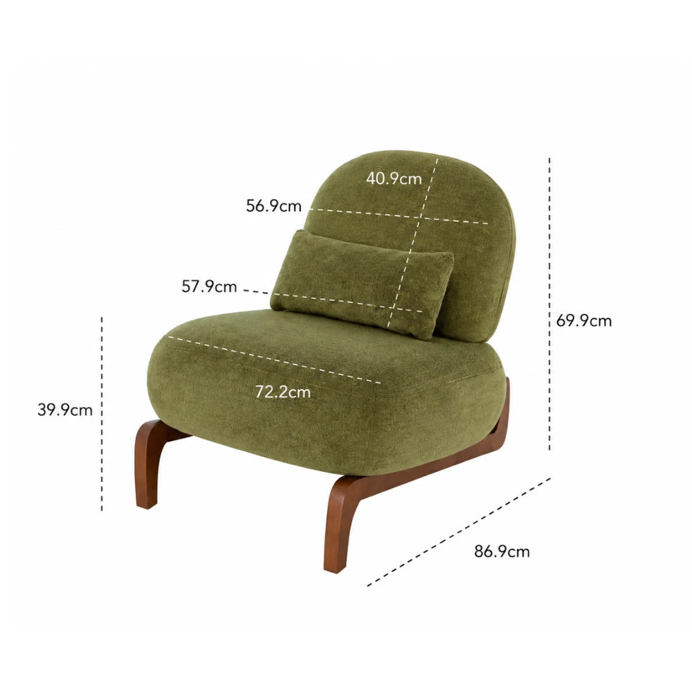 Fauteuil d’appoint lounge design rétro | ALVAR