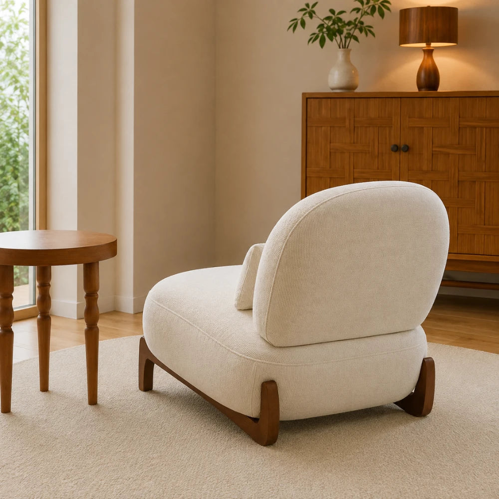 Fauteuil d’appoint lounge design rétro | ALVAR