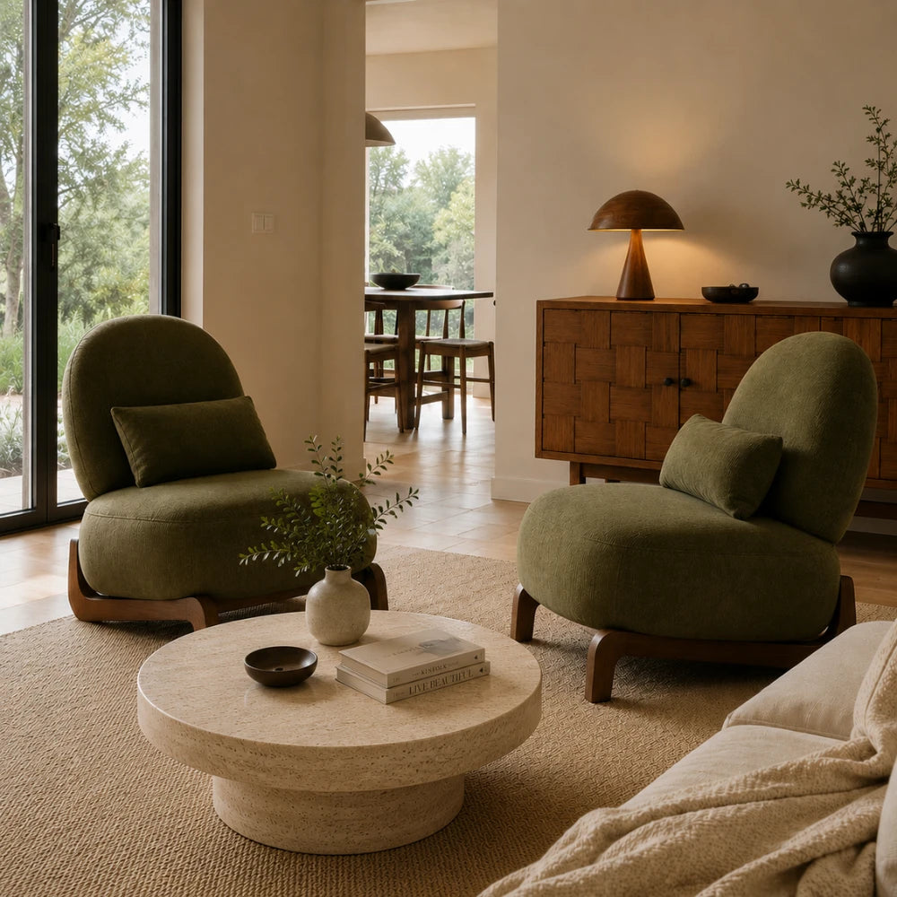 Fauteuil d’appoint lounge design rétro | ALVAR