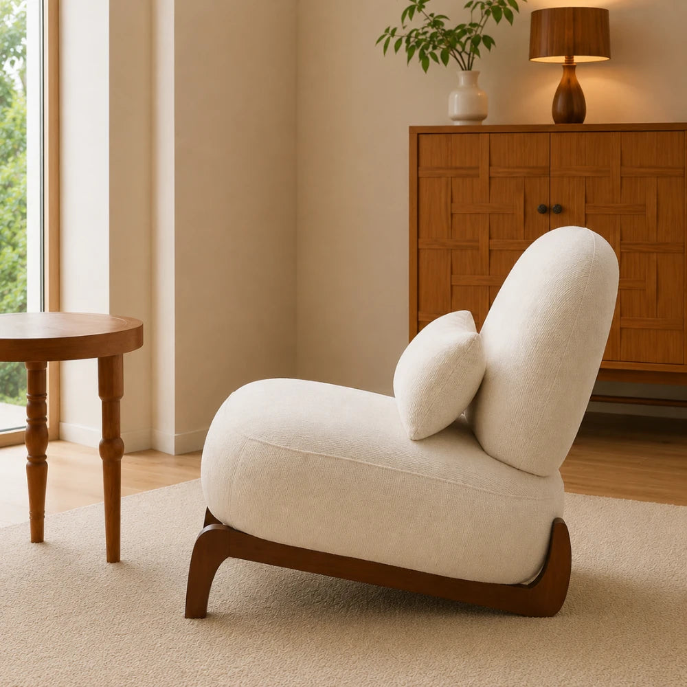 Fauteuil d’appoint lounge design rétro | ALVAR