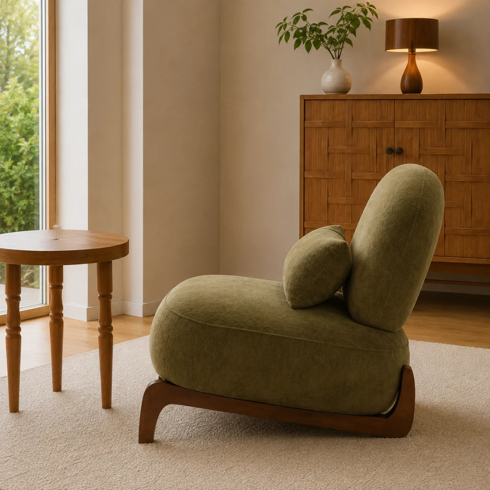 Fauteuil d’appoint lounge design rétro | ALVAR