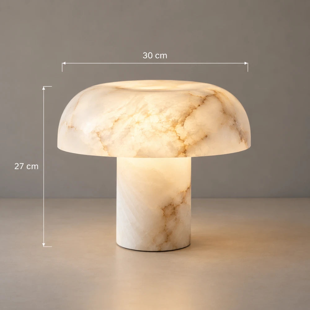 Lampe à poser albâtre | Sélane