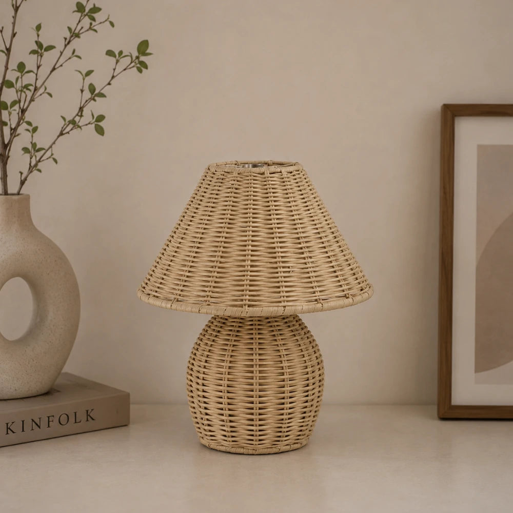 Lampe à poser bambou tressé | Yuna