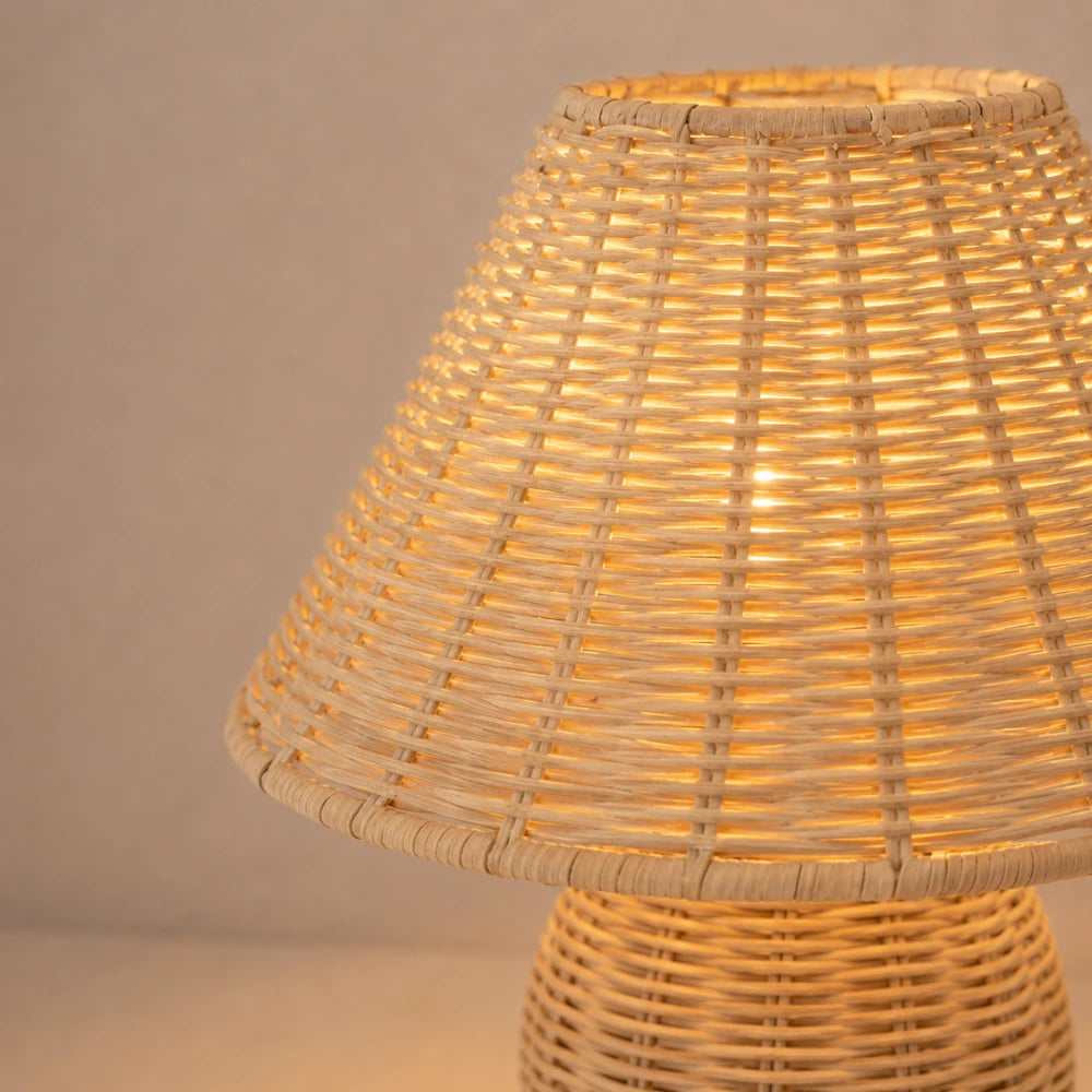 Lampe à poser bambou tressé | Yuna