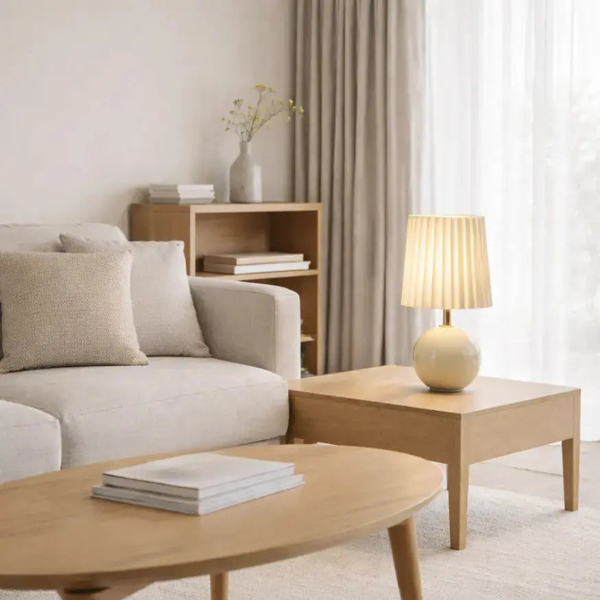 Lampe de table design en céramique | Noré NORDSIA