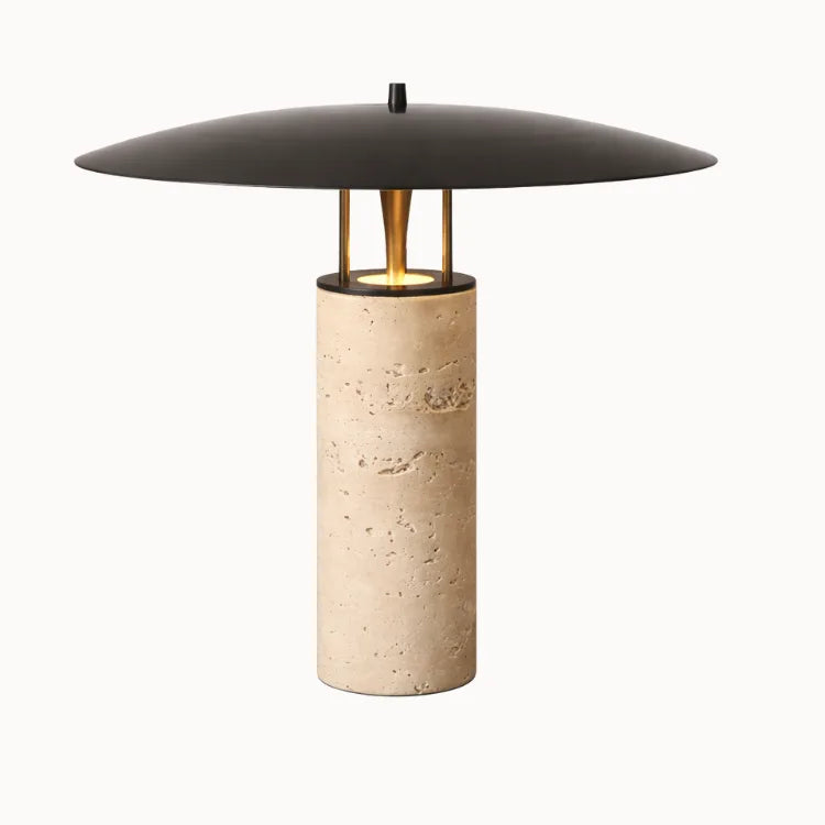 Lampe de chevet en Travertin | Noma