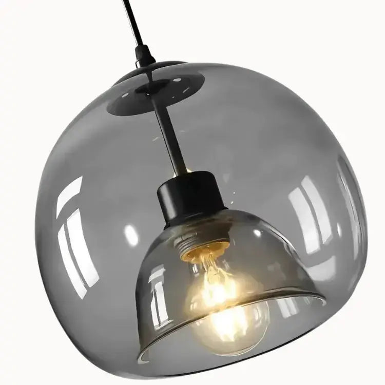 Suspension en Verre design minimaliste Ø 20 cm | Elina NORDSIA