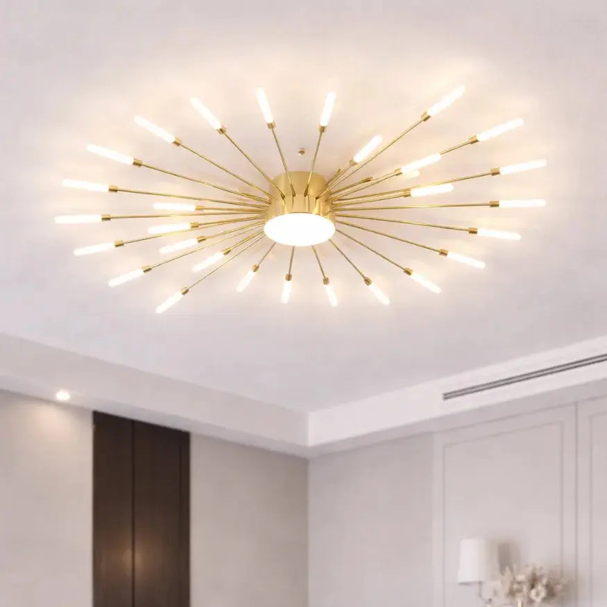 Plafonnier LED design graphique | Rayn NORDSIA