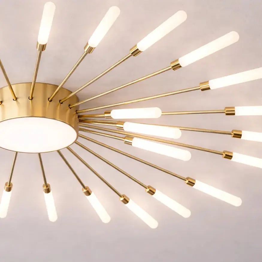 Plafonnier LED design graphique | Rayn NORDSIA