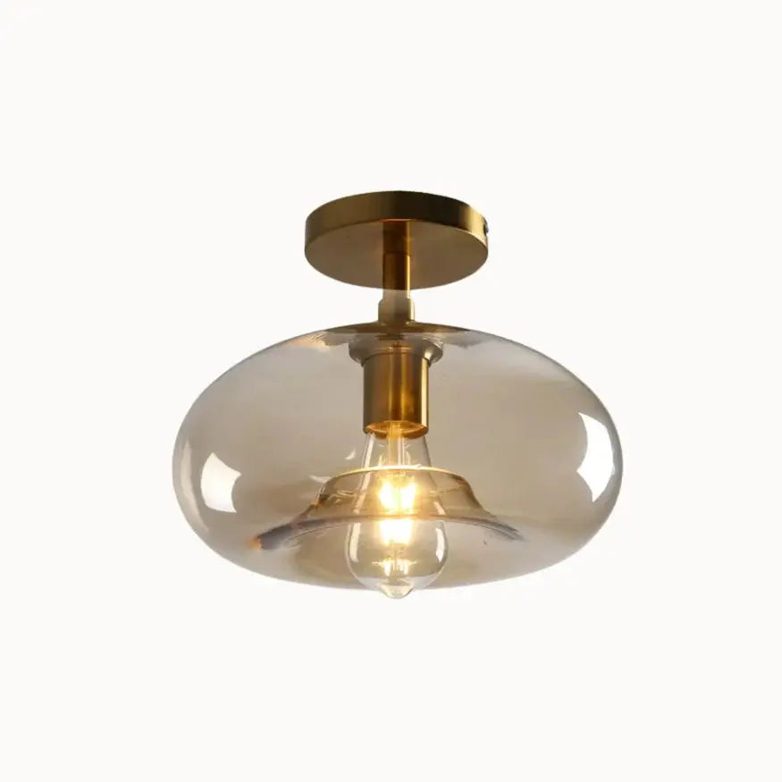 Plafonnier design en Verre | Luno NORDSIA