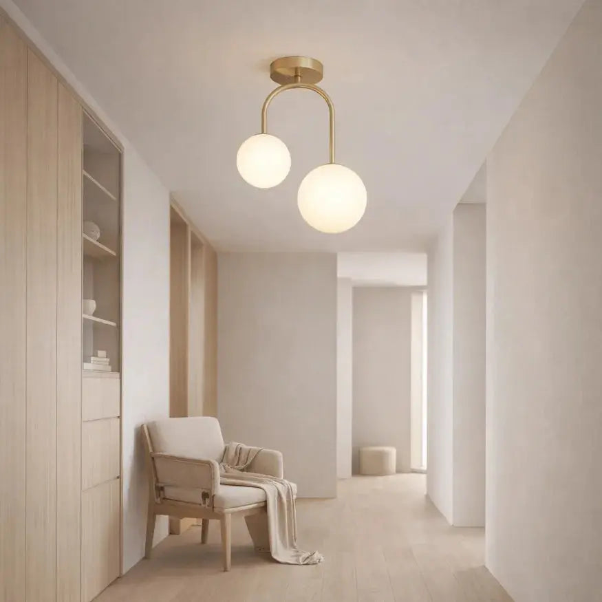 Plafonnier design moderne en Métal | Gloa NORDSIA