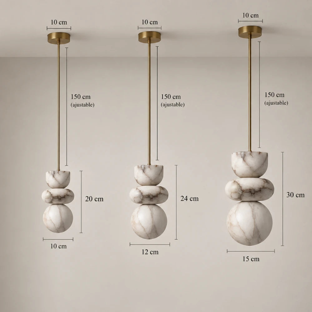Suspension albâtre | Lind