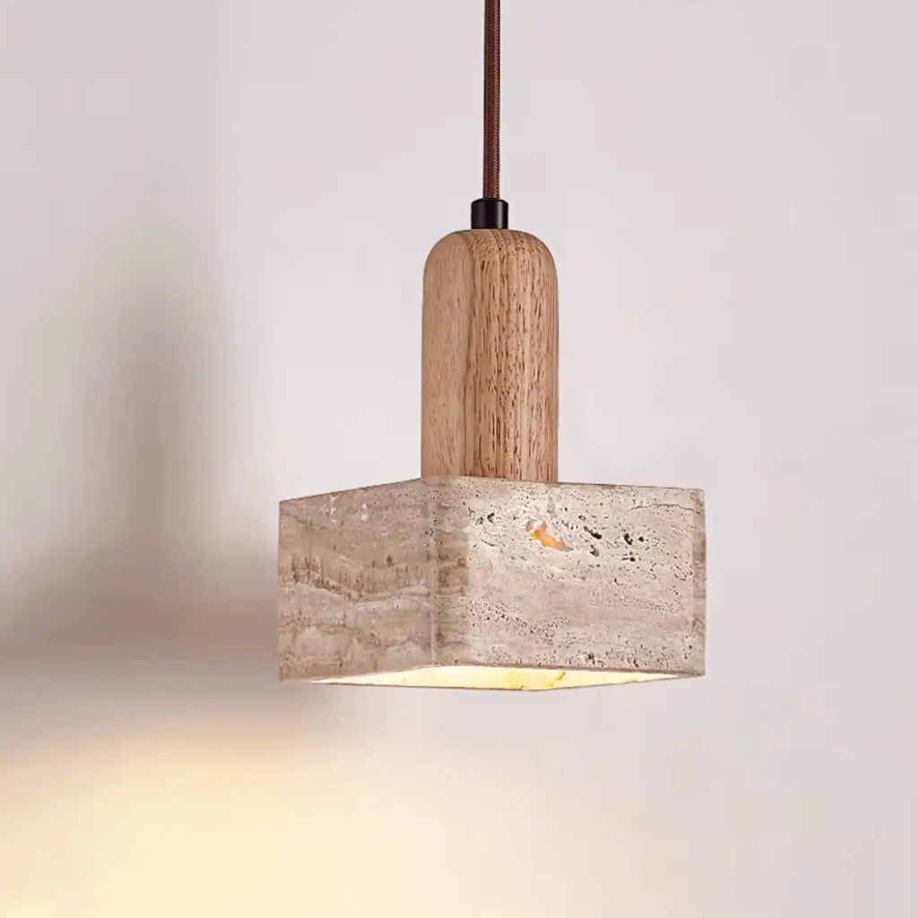 Suspension en Pierre naturelle de Travertin | Tyra NORDSIA