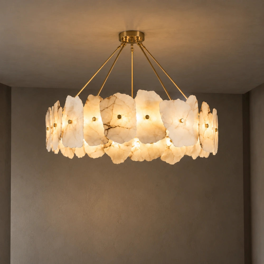 Suspension albâtre | Alvéra