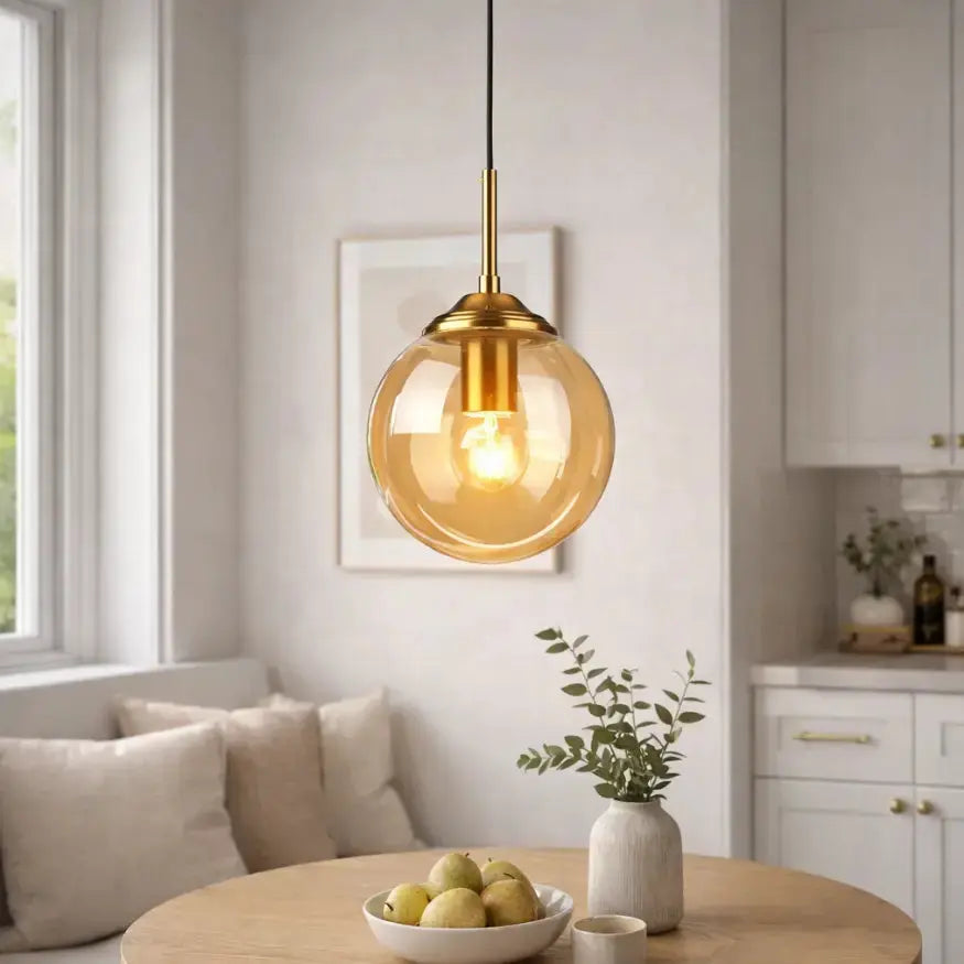 Suspension en Verre design Ø 15 cm | Nohr NORDSIA