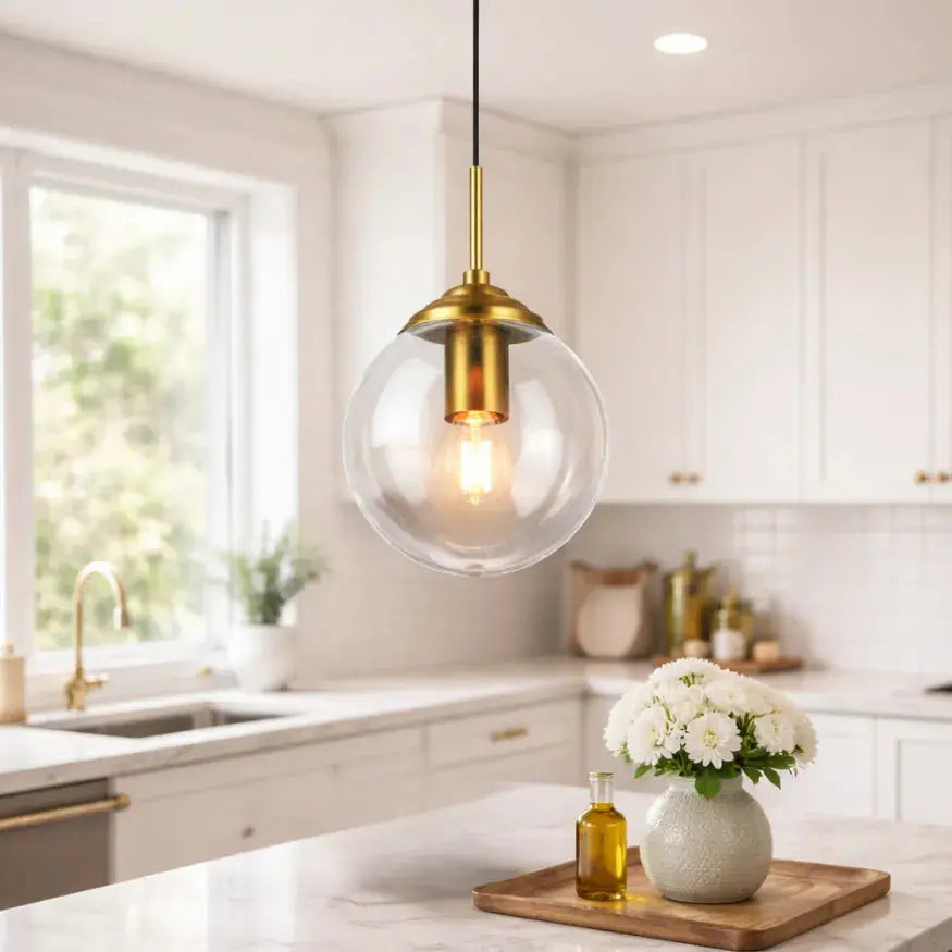 Suspension en Verre design Ø 15 cm | Nohr NORDSIA