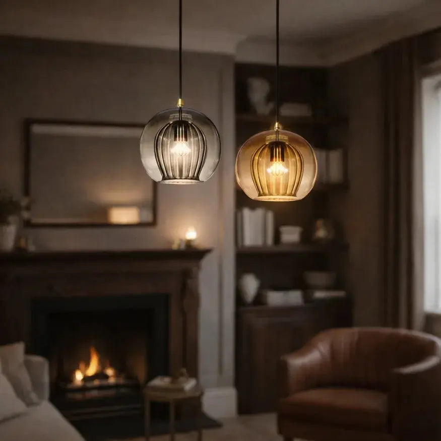 Suspension en Verre design Ø 20 cm  | Vika NORDSIA