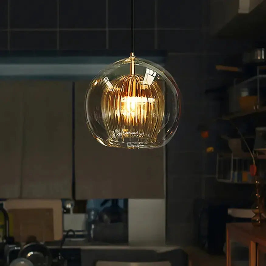 Suspension en Verre design Ø 20 cm  | Vika NORDSIA